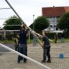 Zeltaufbau